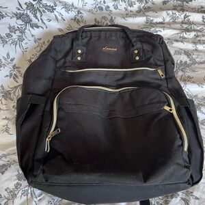 Black Backpack/Diaper Bag